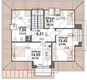 Poddasze projektu - MINI Alicja X