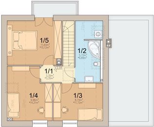 Poddasze projektu - Monte 6