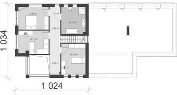 Piętro 1 projektu - uA260