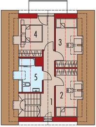 Poddasze projektu - Mini 15 energo