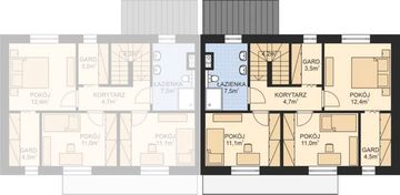 Poddasze projektu - APS 327