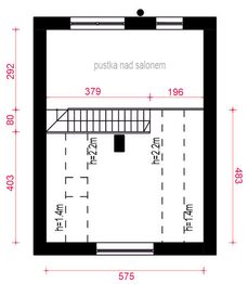 Poddasze projektu - Figiel II bez garażu [B]