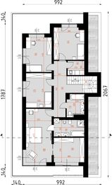 Piętro 1 projektu - D331