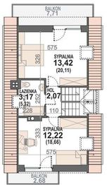 Poddasze projektu - Mini 70 Nimfa