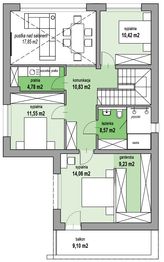 Piętro 1 projektu - MJS-133