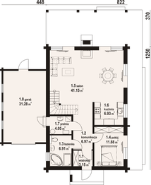 Parter projektu - Głogoczów 33 dw