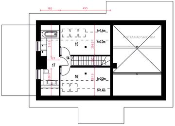Poddasze projektu - Ziomek z garażem 1-st. [A]