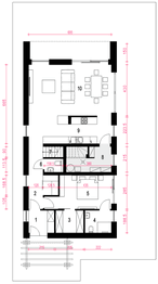 Parter projektu - Wygodny bez garażu [B]