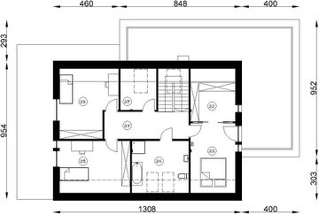 Poddasze projektu - FX-151