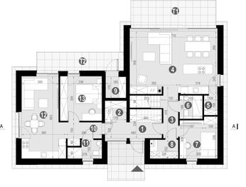 Parter projektu - HomeKoncept 100 wariant 04