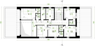 Piętro 1 projektu - PióroArchitekci – 20
