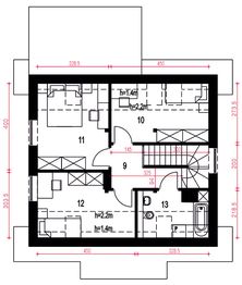 Poddasze projektu - Figa bez garażu [B]