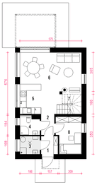 Parter projektu - Ada bez garażu [B]