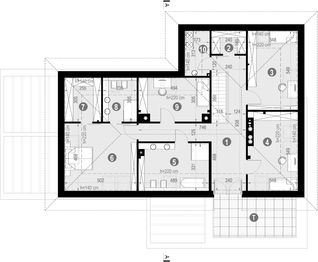 Poddasze projektu - NewHouse 707