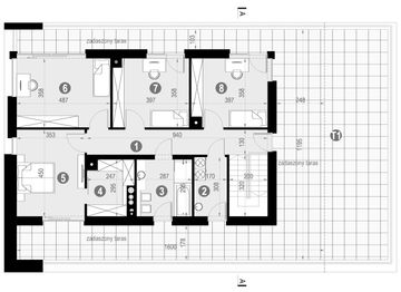 Piętro 1 projektu - NewHouse 727