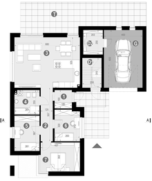 Parter projektu - Modern House New House 778 D G1