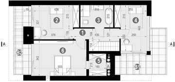 Piętro 1 projektu - NewHouse 744