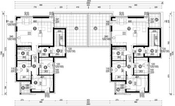 Piętro 1 projektu - Modern House New House 777 B2 G1