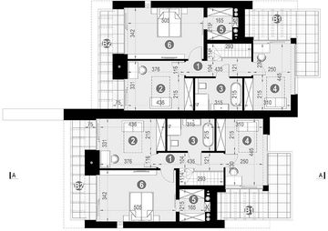 Piętro 1 projektu - NewHouse 744 B