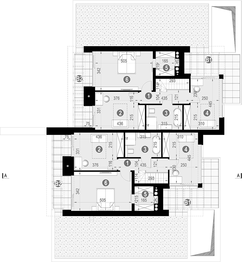 Piętro 1 projektu - NewHouse 744 D G1