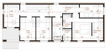 Poddasze projektu - House x21 technologia HBE