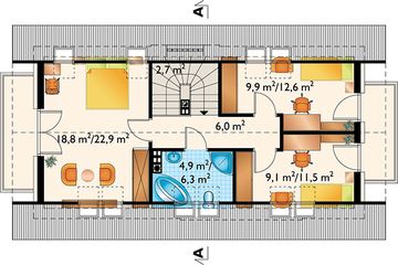 Poddasze projektu - Longinus Sto Sol (1805)