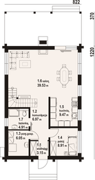 Parter projektu - Głogoczów 16 dw PC
