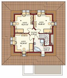 Poddasze projektu - Domena 204 B