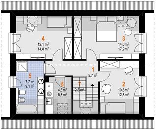 Poddasze projektu - Jagoda Solo Prima (1814)