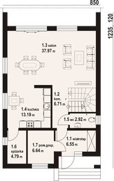 Parter projektu - Gładyszów 44 pcr