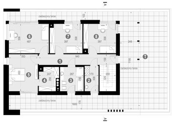 Piętro 1 projektu - NewHouse 727 w1
