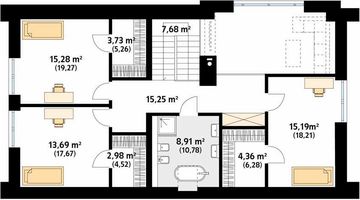 Poddasze projektu - Piko