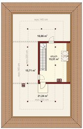 Poddasze projektu - Domena 144 B