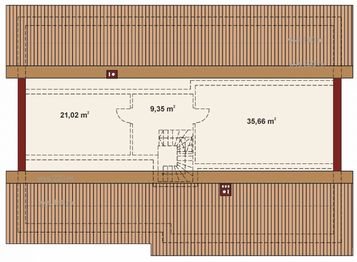 Poddasze projektu - Domena 145 B