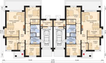 Parter projektu - APS 093 wariant 3 dwulokalowy