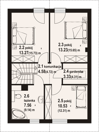 Poddasze projektu - Grodziec a3 dws