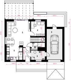 Parter projektu - Daktyl II z garażem 1-st. [A]