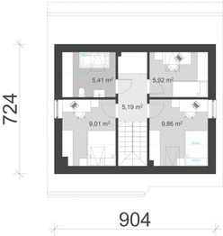 Poddasze projektu - uA334