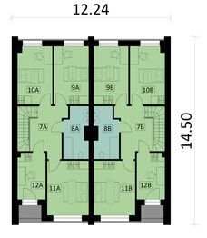 Piętro 1 projektu - KA227