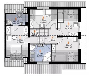 Poddasze projektu - Tosia Nano Duo (1847)