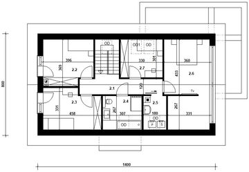 Poddasze projektu - Komfort 4