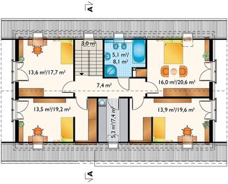Poddasze projektu - Zefir G2 OZE (1844)