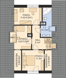 Poddasze projektu - APS 270 NEW wariant 2