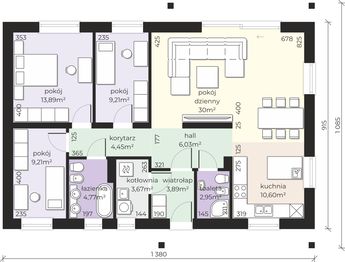 Parter projektu - Dom przy Bukowej 53