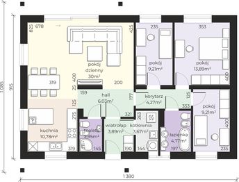 Parter projektu - Dom przy Bukowej 54