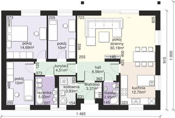 Parter projektu - Dom przy Klonowej 9
