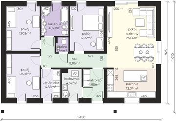 Parter projektu - Dom przy Bukowej 57