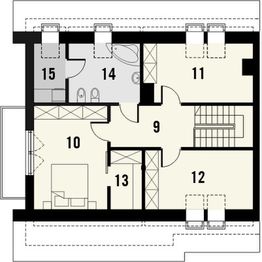 Poddasze projektu - Lawenda 3