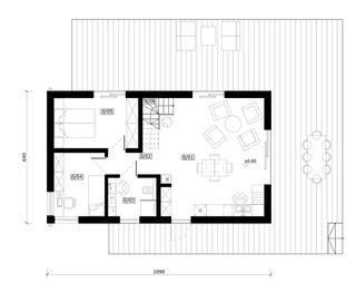 Parter projektu - Montana - drewniany