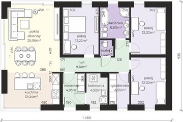 Parter projektu - Dom przy Czekoladowej
